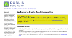 Desktop Screenshot of dublinfood.coop